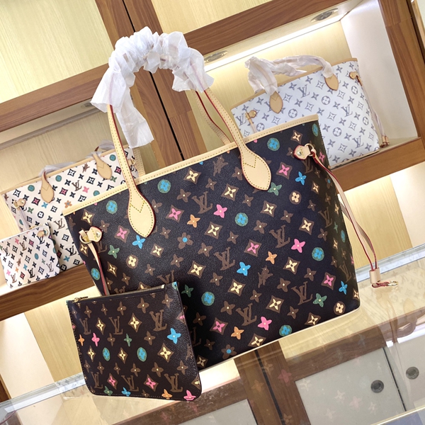 ルイヴィトンバッグ素材ディテール